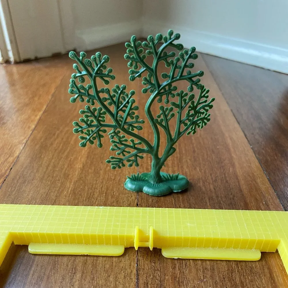 Vintage Swimming Pool & Tree Cake Toppers